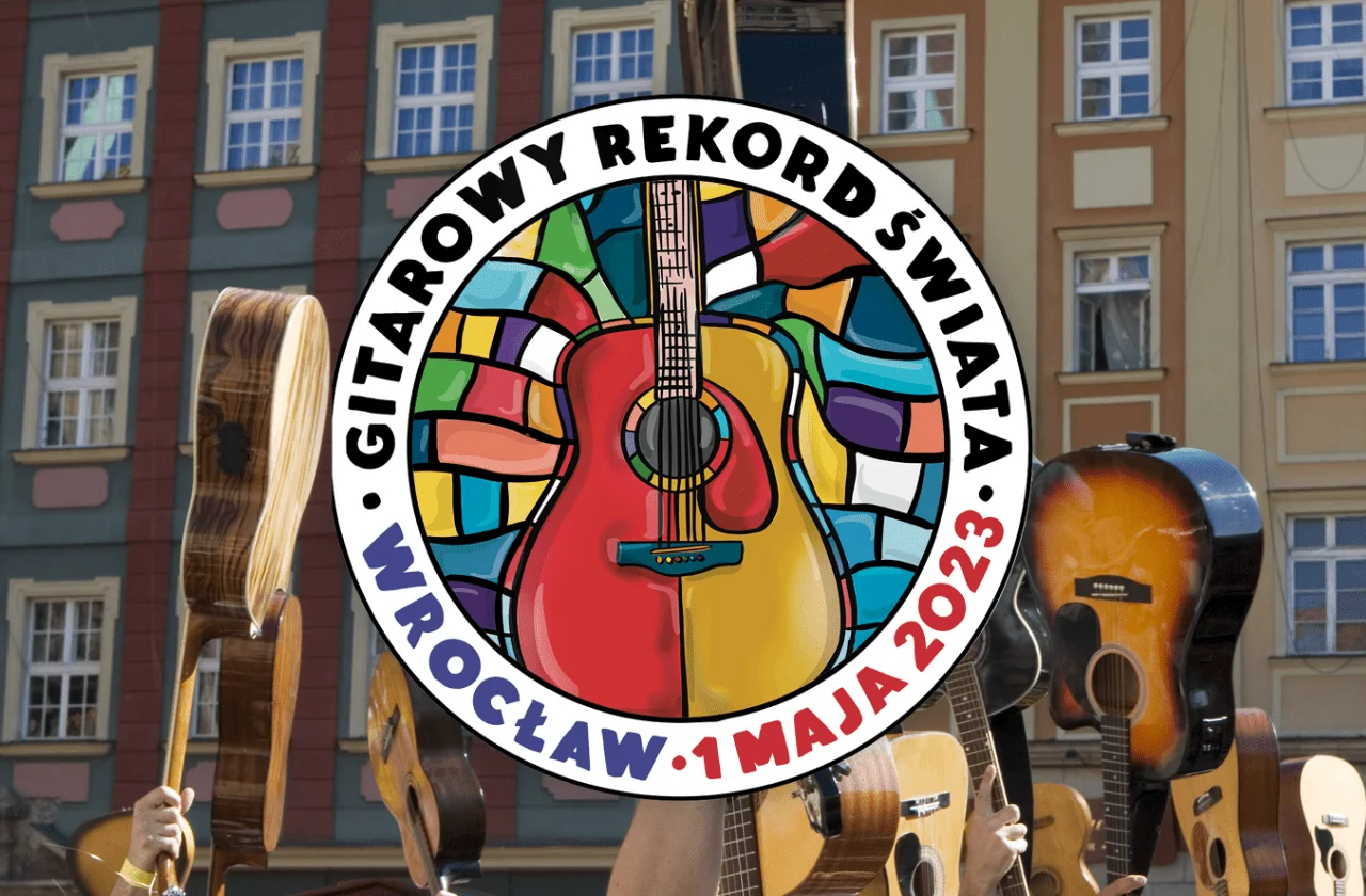 GITAROWY REKORD ŚWIATA 2023 NA WROCŁAWSKIM RYNKU