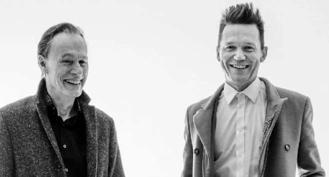 John Porter and Wojtek Mazolewski in a joint portrait