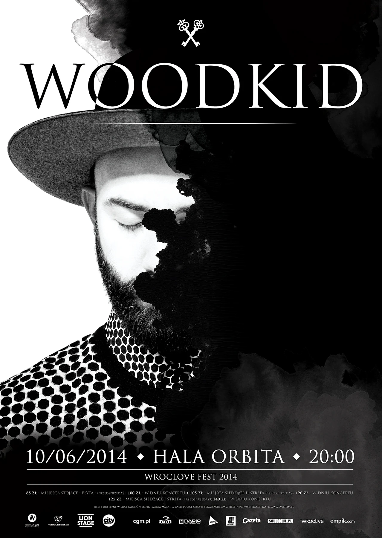 Concert poster: WOODKID